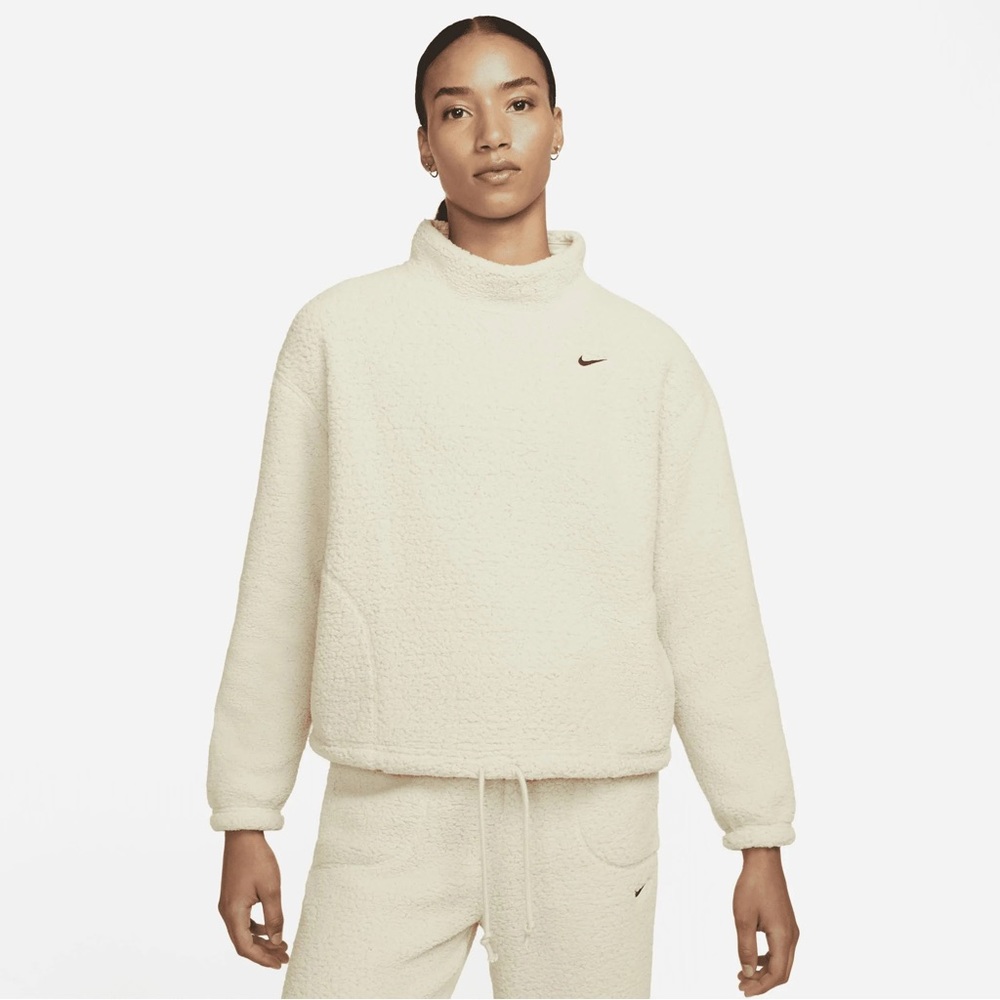 Nike Women's Therma-FIT Fleece Training Sweatshirt DD6487-010